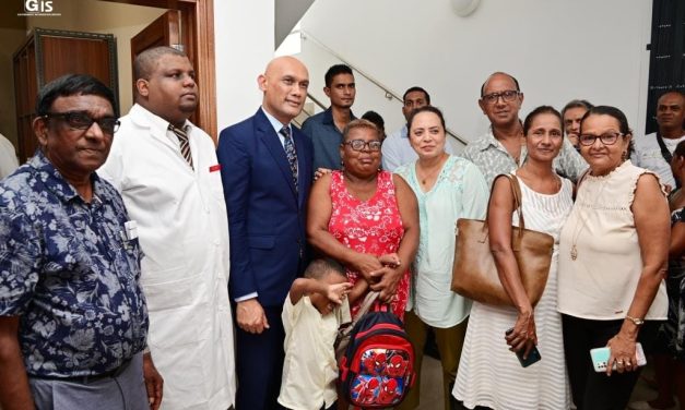 Inauguration d’un nouveau centre de santé communautaire au coût de Rs  29, 1 millions à Pointe aux Sables